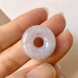 SOLD OUT: A-Grade Pinkish Lavender Jadeite Bagel Piece No.171668