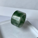 17.2mm A-Grade Natural Jadeite Ring Band No.161344