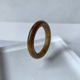 17.3mm A-Grade Natural Jadeite Ring Band No.161814