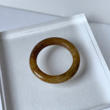 17.3mm A-Grade Natural Jadeite Ring Band No.161814