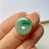 SOLD OUT: A-Grade Natural Green Jadeite Donut No.171864