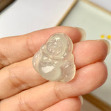 A-Grade Natural Jadeite Buddha Pendant No.171875