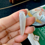 Icy A-Grade Natural Jadeite Melon Pendant No.170770