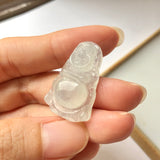 A-Grade Natural Jadeite Buddha Pendant No.171878