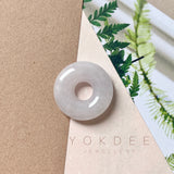 SOLD OUT： A-Grade Light Lavender Jadeite Bagel Piece No.172042